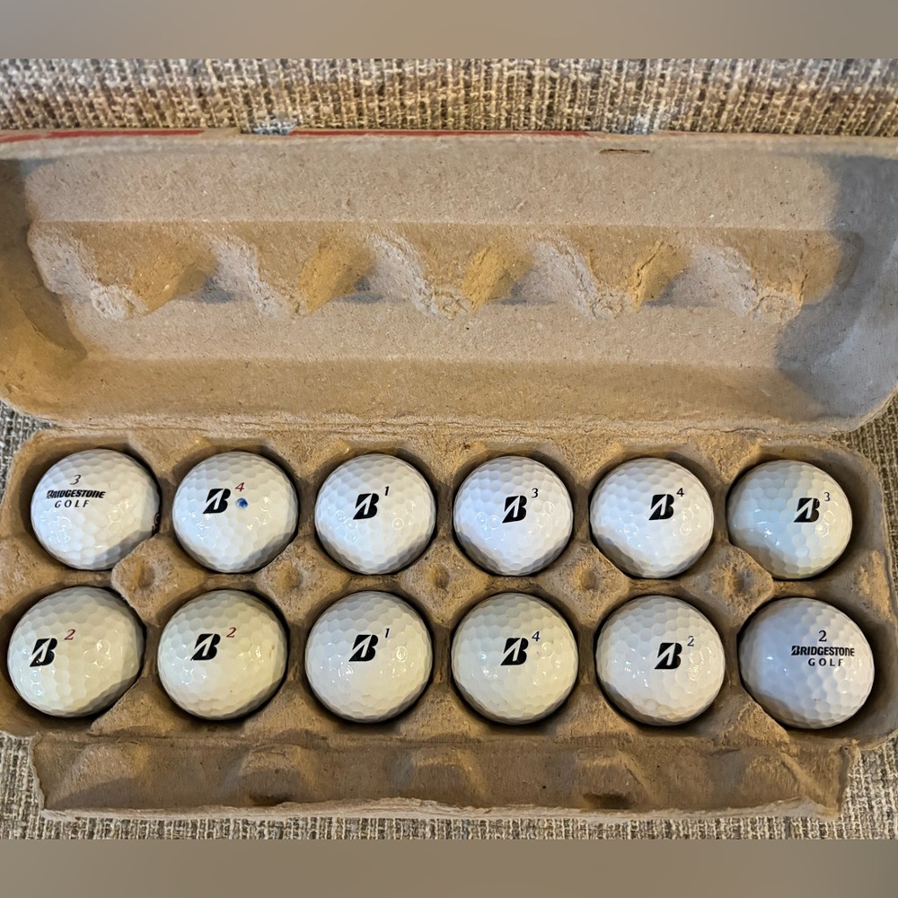 Bridgestone Used Golf Balls - Grade 4A